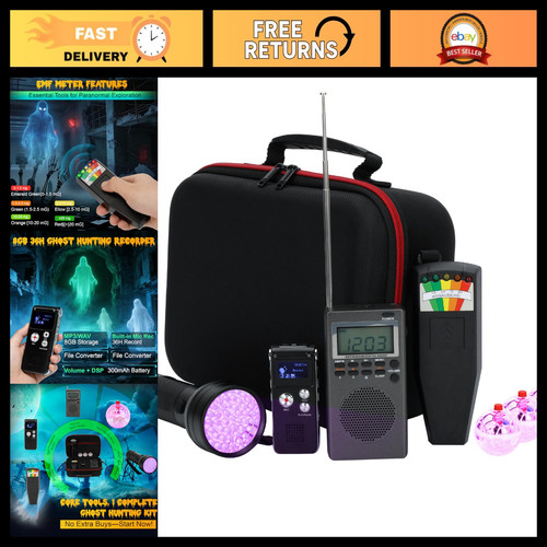 Ghost hunting equipment kit - ghost,
