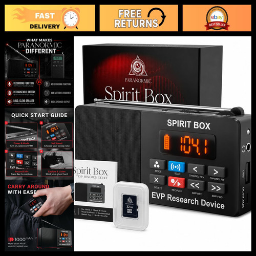 Ghost hunting spirit box - spirit,