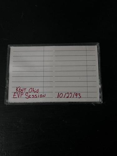 Vintage 1993 evp - session, tape